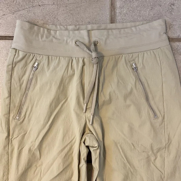 Athleta Women’s 6 Trekkie North Joggers Elastic Waist Drawstring Zip Pockets - Picture 2 of 7
